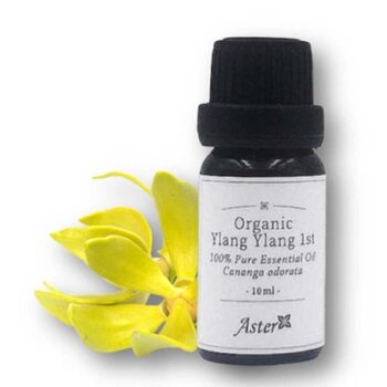 Aster Aroma Organic Ylang Ylang 1st Essential Oil 10ml Fixed Size