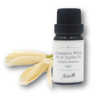 Aster Aroma White Champaca Absolute in Organic Jojoba Oil 10ml Fixed Size