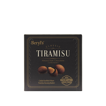 Beryl's Classic TIRAMISU Almond Dark Chocolate 65g 65g