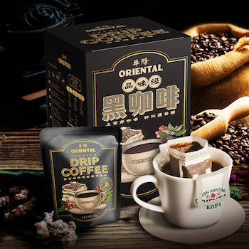 Oriental Kopi Oriental Drip Kopi Drip Bag Black Coffee No Added Sugar 10x18.0g 10x18.0g