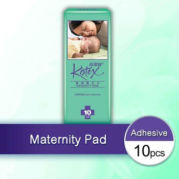 Kotex - Maternity Pad - Adhesive(Designed for Heavy Post-Natal Flow)  