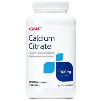 Calcium Citrate 1000mg 180 vegetarian caplets 