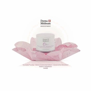 Derma Medream ROSE Hydra-Firm Sleeping Cream (Moisturising, Rejuvenating, Radiance, Firing) (e50ml) DM038 Fixed Size