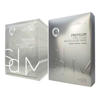 SdMedic Premium Hyal Filler Bio Cellulose Mask 30g x 6 pcs