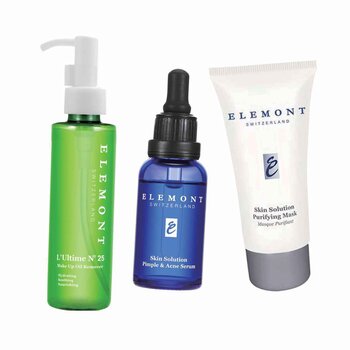 ELEMONT Mascne (Facial Mask Acne) First Aid Set 3pcs