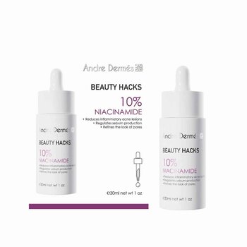 Andre Dermes Beauty Hacks 10 Percent Niacinamide Serum 30ml