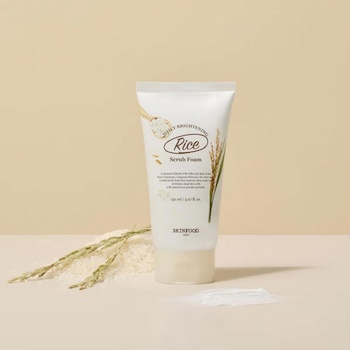 SkinFood 思親膚  米日常亮白磨砂泡沫 150ml