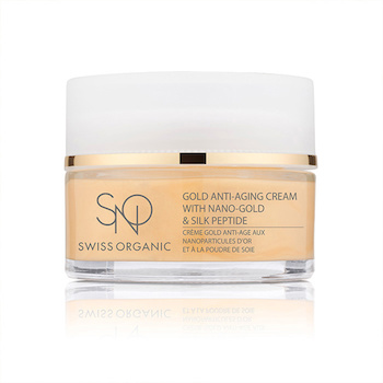 SNO Swiss Organic Gold Anti Aging Cream with Nano Gold & Silk Peptide 50ml
