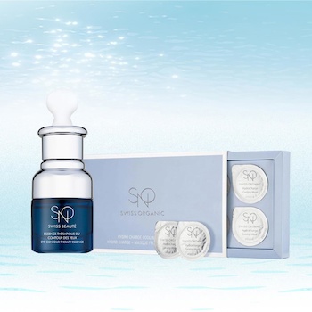 SNO Swiss Organic Cooling Mask & Eye Set 1 Set