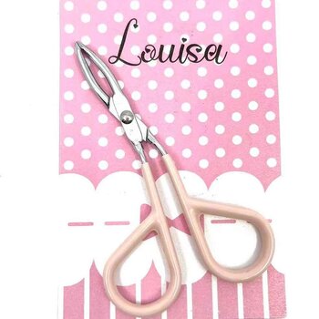 LOUISA LOUISA Eyebrow Pliers- Pink Color Fixed Size