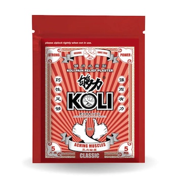 KOLI Classic Pain Relief Miracle Plaster - Aching Muscles 5s (Strong Power) 5s