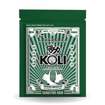 KOLI Sensitive Pain Relief Miracle Plaster - Aching Muscles 5s (Good Power) 5s