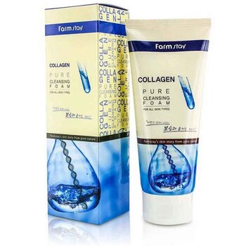 Farm Stay Collagen Pure Espuma Limpiadora 180ml