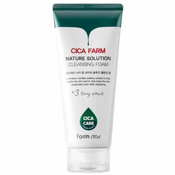 Farm Stay Cica Farm Nature Solution Cleansing Foam 180ml