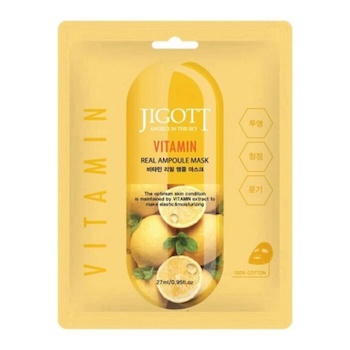 Jigott Real Ampoule Mask (Vitamin) 27mlx10pcs