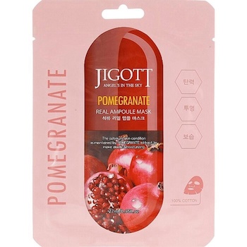 Jigott Real Ampoule Mask (Pomegranate) 27mlx10pcs