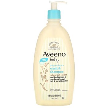 Aveeno Gentle Cleansing Wash & Shampoo 532ml