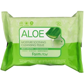 팜 스테이 Farm Stay Aloe Moisture Soothing Cleansing Tissue 30 sheets