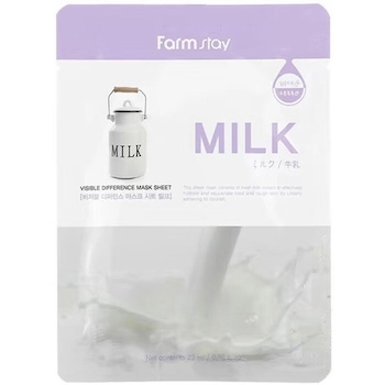 Farm Stay Visible Difference Mask Sheet (Milk) 23mlX10pcs