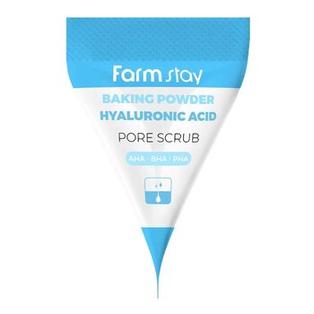 Farm Stay Exfoliante de poros con ácido hialurónico y polvo para hornear 7gX25pcs