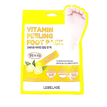 르벨라지 Lebelage Vitamin Peeling Foot Pack (Best Before: 6 Nov 2026) 1 pair