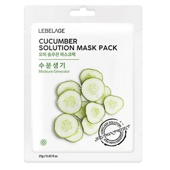 르벨라지 Lebelage Solution Mask Pack (Cucumber) 25g x 10pcs