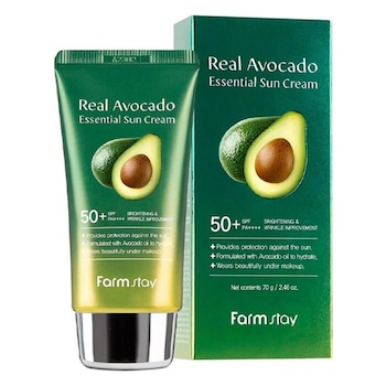 REAL AVOCADO ESSENTIAL SUN CREAM