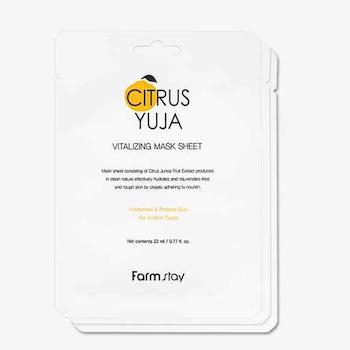 Farm Stay Citrus Yuja Vitalizing Mask 10 pcs