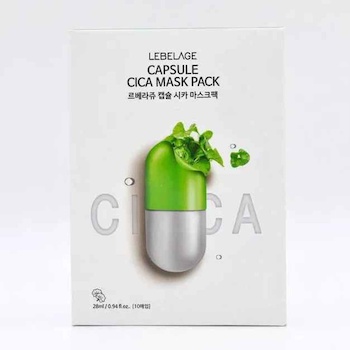 르벨라지 Lebelage Capsule Cica Mask Pack 10 pcs