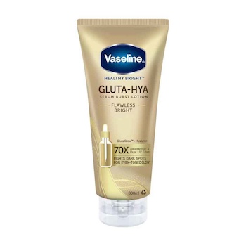 ワセリン Vaseline Healthy Bright Gluta-Hya(70X) Serum Burst Lotion-Flawless Bright 300 ml