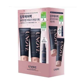 UNOVE Deep Damage Treatment EX 1+1(Tender Bloom & Warm petals+ Leave in Conditioner 30ml)set 320ml x2