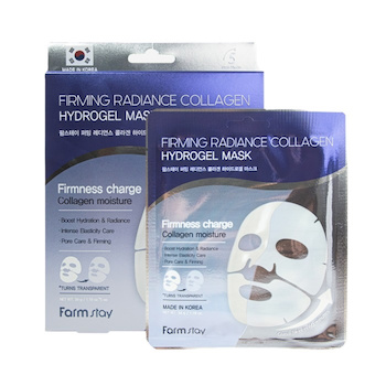 Farmstay Firming Radiance Collagen Hydrogel Mask 5pcs