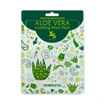 SKINPASTEL Aloe Vera Soothing Mask Pack 10pcs