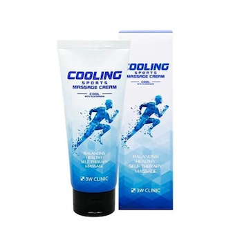 3W Clinic Cooling Sports Massage Cream 120ml