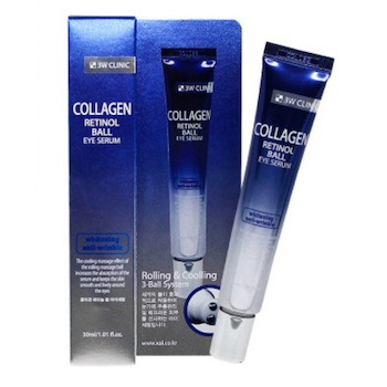3W 클리닉 3W Clinic Collagen Retinol Ball Eye Serum 30ml