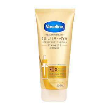 바셀린 Vaseline Healthy Bright Gluta Hya (70X) Serum Burst Lotion Flawless Bright 200ml