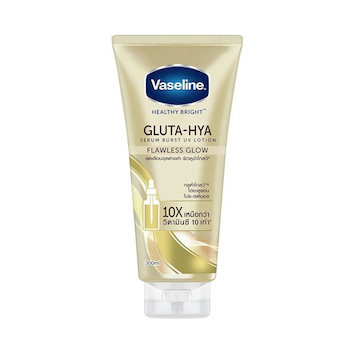 Vaseline Healthy Bright Gluta Hya (10X) Serum Burst Lotion Flawless Glow 300 ml