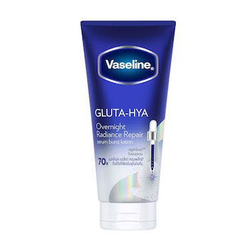 Vaseline Healthy Bright Gluta Hya (70X) Serum Burst Lotion Overnight Radiance Repair 290 ml