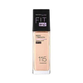 Maybelline New York Fit Me Dewy and Smooth Liquid Foundation SPF23- # No. 115 30ml