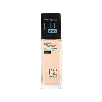 Maybelline New York Fit Me Matte Light Pore Matte Foundation SPF22- # Natural Ivory 30ml