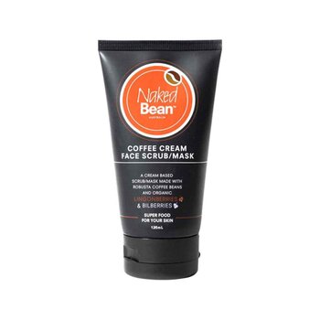 Naked Bean Coffee Cream Face Scrub Mask 125ml