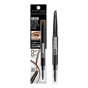 Maybelline Brow Ultra Fluffy Eyebrow Pencil BR-2 Warm Brown- # #BR-2 Warm Brown 0.2g