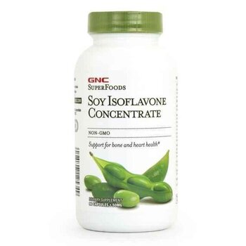 GNC Soy Isoflavone Concentrate (Non-GMO) 90 Capsules
