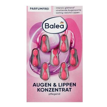 Balea Augen & Lippen Konzentrat Serum - Pink 7 capsules