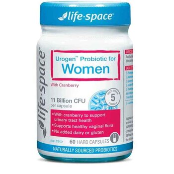 Life Space Urogen Probiotic for Women 60 capsules