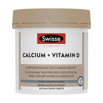 Swisse Ultiboost Calcium Vitamin D 150 Tablets