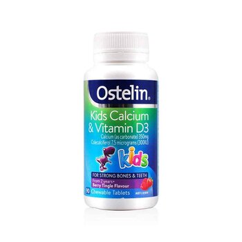 Ostelin Vitamin D & Calcium for Kids 90 Tablets