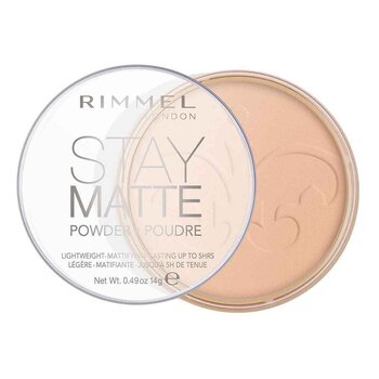Rimmel London Stay Matte Pressed Powder- # #005 Silky Beige 14g