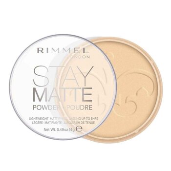 Rimmel London Stay Matte Pressed Powder- # #001 Transparent 14g