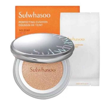 Sulwhasoo Perfecting Cushion SPF50- # #21N1 BEIGE 15g + 15g Refil